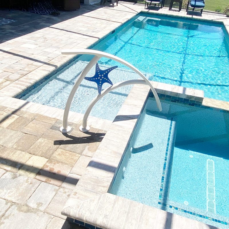 Spa Artistic Starfish Custom Hand Rail